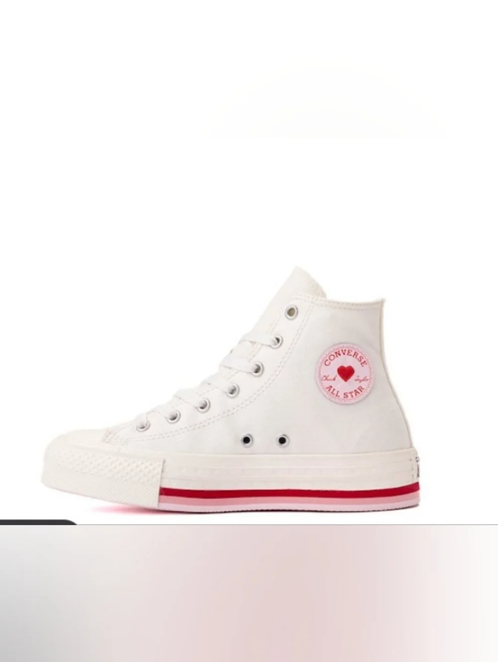 Converse Chuck Taylor All Star Lift Love Me Lots High-Top Sneaker  Women 6